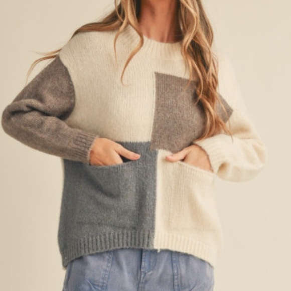 En Merci &merci Pocket Sweater - Picture 1 of 4